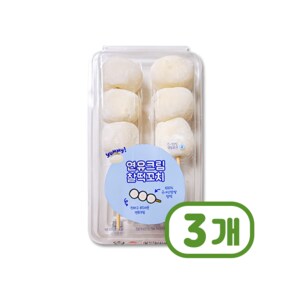 연유크림 찰떡꼬치 디저트간식 120g x 3개