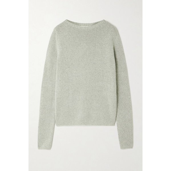 멜란지 캐시미어 실크 블렌드 스웨터 46376663162987342