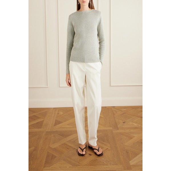 멜란지 캐시미어 실크 블렌드 스웨터 46376663162987342