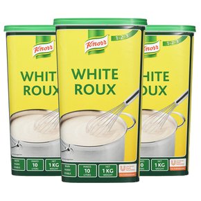 Knorr White Roux Granules 크노르 화이트 루 파우더 1kg 3팩