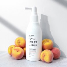 강아지 구강청결 입냄새제거 스프레이 120ml 복숭아향