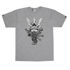 크룩스앤캐슬 RONIN MEDUSA TEE - HEATHER GREY(15107