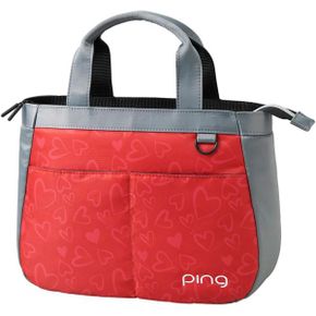 일본 핑 보스턴백 Pin Ping Round Prop Graffiti Pattern Tote Bag 1713901