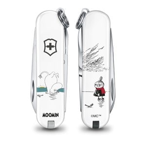 VICTORINOX SD 7 10 [3] (빅토리 녹스) 무민 클래식 무민 계곡의 겨울 다기능 나이프 방재 용품