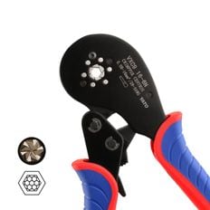 제이큐 펜홀 고급압착기 6각 페놀 페롤 단자 VXC9 16-6N 야토