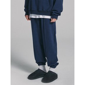 JOGGER SWEAT PANTS navy (기모)