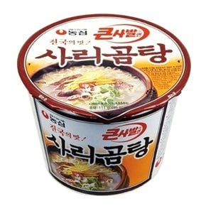 농심 사리곰탕 큰사발 111g x 16컵