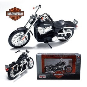 1:18 할리데이비슨 오토바이 2006 DYNA STREET BOB 바이크 수집품