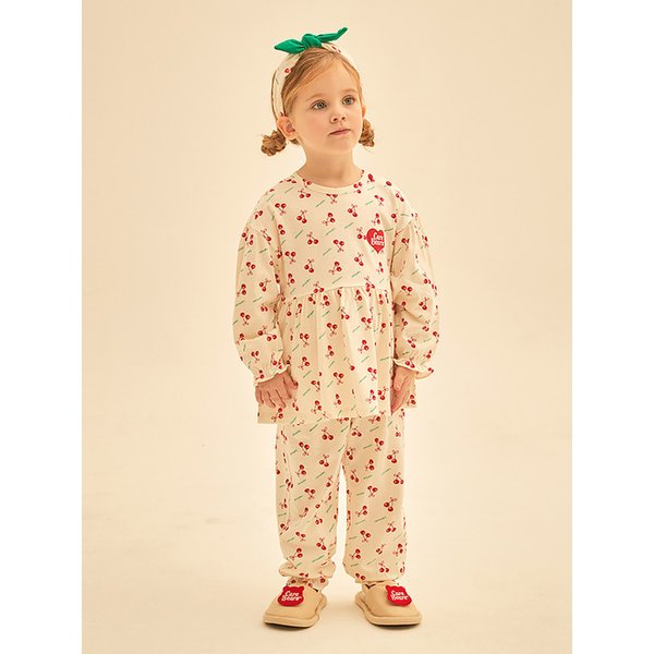 하트케어베어즈 체리파자마세트