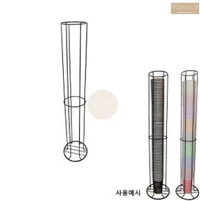 카페용 테이크아웃컵 큰 종이컵 수거함 81CM 정리대 탕비실 보관함