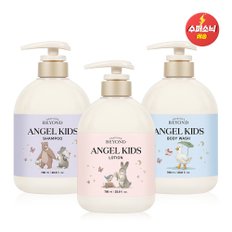 (Only SSG) 엔젤 키즈 샴푸 700ml + 바디워시 700ml + 바디로션 700ml