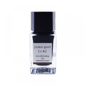 PILOT 만년필 수성 잉크 색채방울iroshizuku 미니병 15ml[야마구리] INK15YG