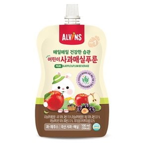 엘빈즈 매일매일 건강한 습과 사과매실푸룬 100ml