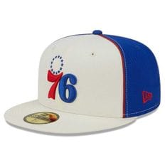 [해외] 967905 뉴에라 모자 NBA 필라델피아 세븐티식서스 Piped Pop Panel 59FIFTY Fitted Hat C