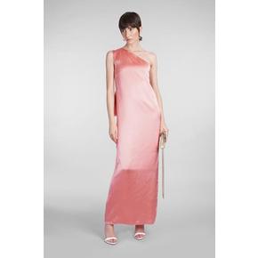 24SS 랑방 미디 원피스 401525 RW DR0045 5936 E24 ROSE PINK