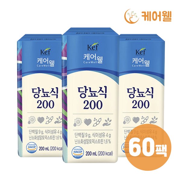 케어웰 당뇨식 200 (200ml x 60팩)