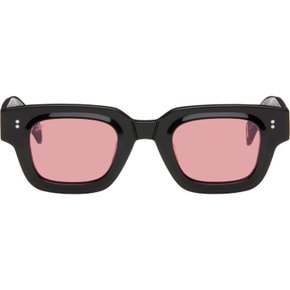 아킬라 SSENSE 익스클루시브 블랙 카시아 선글라스 2421 01 56 Black/Rose