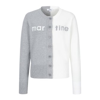 MARTINE GOLF [정상가 438000원]여성 반반가디건 M그레이 (QW0DCD31336)