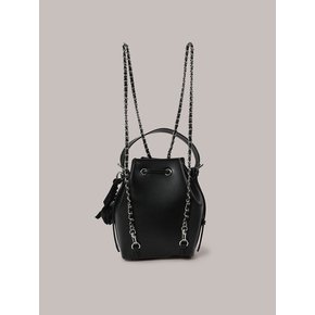 [키링증정] 2way Chain Bag - Black