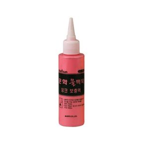 연필 물백묵 잉크보충액 적색/100ml X ( 2매입 )