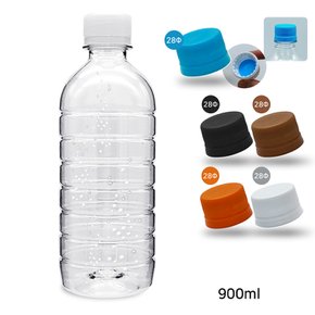 내압캡 생수 공병 원형 900ml (2개) 탄산 효소 페트병