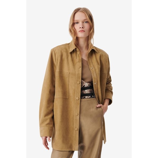 [여주점] [이로] 여성 GILLIS 가죽 셔켓 IOJLS25103BEX