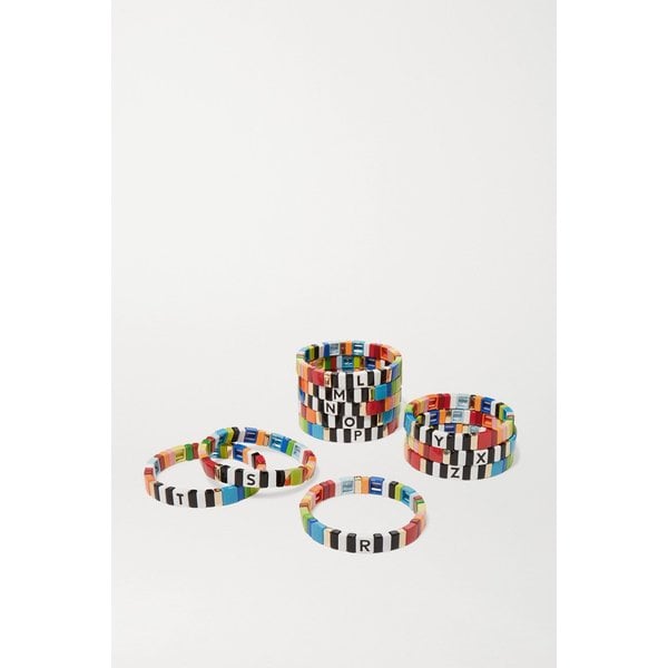 록산느 애슐린 알파벳 수프 에나멜 팔찌 665933302387287