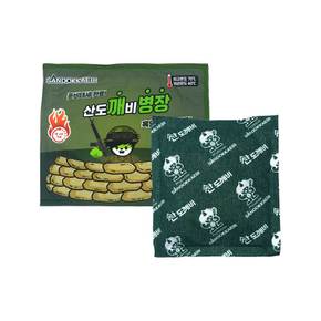 산도깨비 깨병장 핫팩 대형 150g 1개_등산 야영 겨울 보온 손난로 휴대용