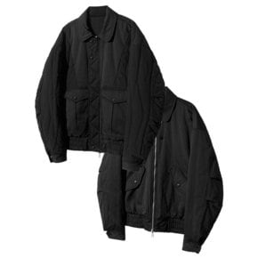 REVERSIBLE CWU-45P FLIGHT BOMBER JACKET BLACK