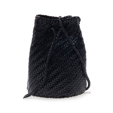 드래곤디퓨전 FW24 여성 폼폼 더블 점프 백 8838 BLACK