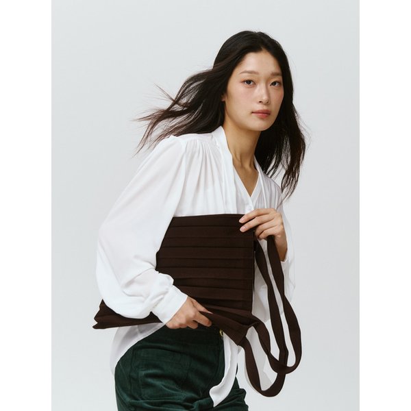 뉴숄더백 딥브라운