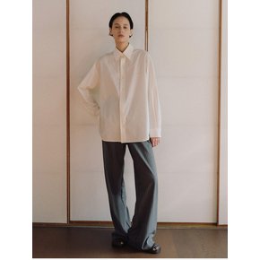 Classic tomboy shirt Ivory