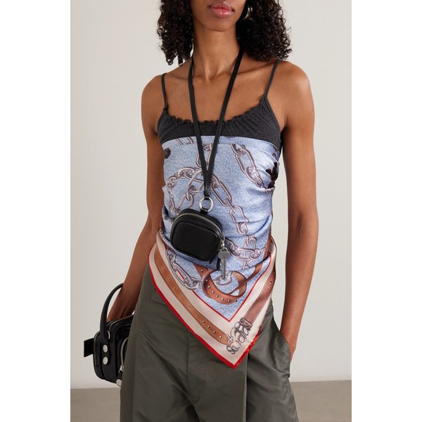 카메로 장식 가죽 키체인 46376663162980609