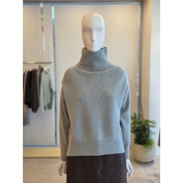 [여주점] [더 아이잗] 여성 라쿤폭스 울혼방 보카시하이넥 SLXM(IRCA1PO211)