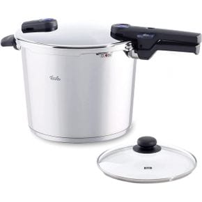 일본 휘슬러 압력솥 Fissler vitaquick Pressure Cooker Set 10.6 Quart with Glass Lid 스테인