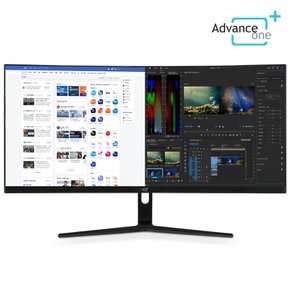 [21:9 와이드] AD-C3021F200 커브드 보더리스 200Hz 광시야각 게이밍 모니터