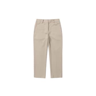 애드호크 여성 TR 테이퍼드핏 사이드 밴딩 팬츠 (라이트베이지)