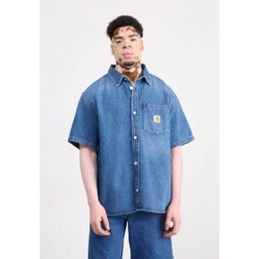 4416718 Carhartt ODY - Shirt blue dark used wash 73506681