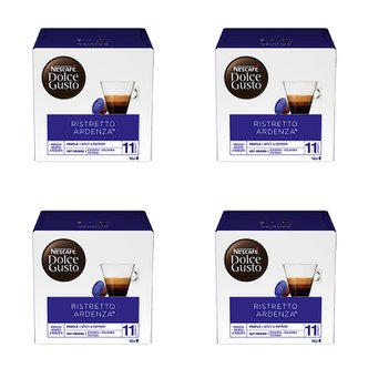  네스카페 돌체구스토 리스트레토 아덴자 캡슐커피 Nescafe Dolce Gusto Ristretto Ardenza 16개입 4개