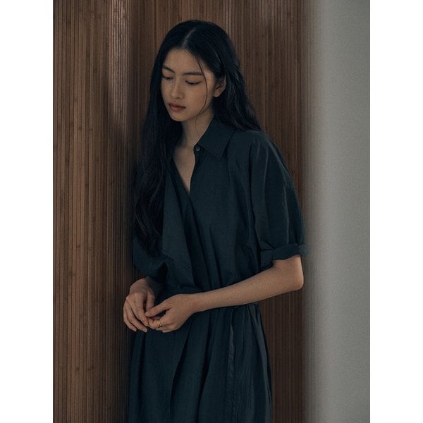 DARME STRAP LONG DRESS_2COLORS