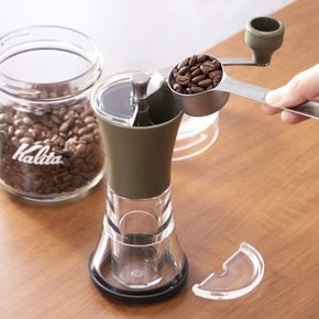 카리타 Kalita 커피 밀 손 갈기 세라믹 아미 그린 KKC-25 AG 42151