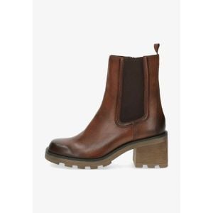 이스퀘어 4014238 Caprice Platform ankle boots - cognac nappa