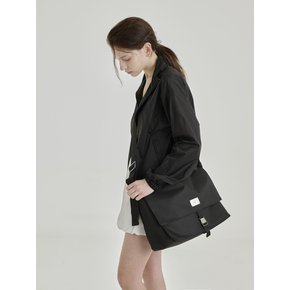 BUCKLE MESSENGER BAG