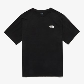 노스페이스 [노스페이스 공식] NT7UR15A 남성 메리노 브리즈 반팔 티셔츠_BLACK