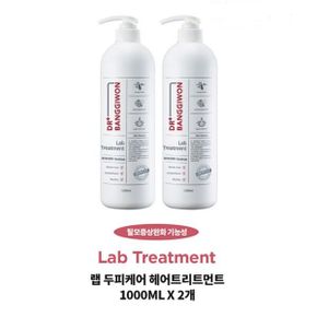 DR방기원 두피케어 랩 트리트먼트 1000ml x 2개 두피마사지