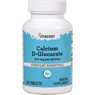  [해외직구] 비타코스트  칼슘  D  글루카레이트  500  mg  60정