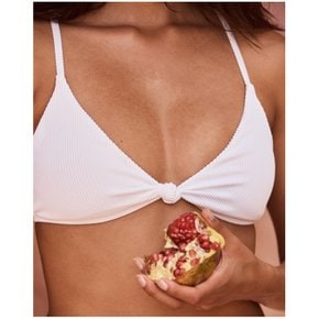 록시 여성 LOVE THE SURF KNOT 비키니 상의 RE31BE040_WBB_s