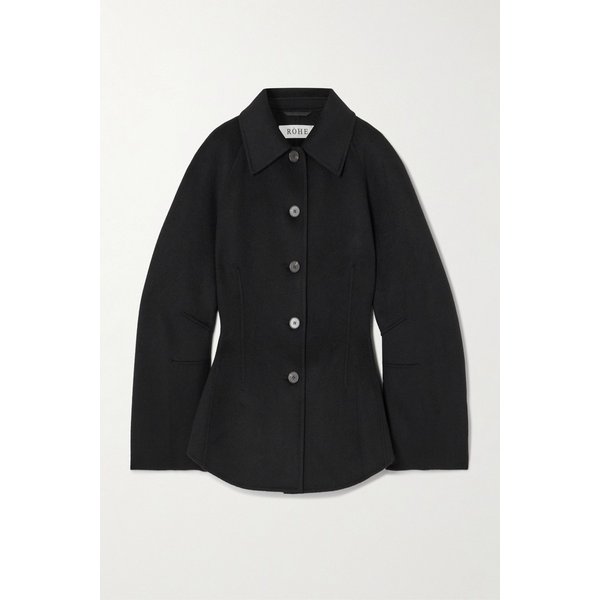 로헤 블랙 울 재킷 46376663162975793