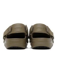 뮤지엄 오브 피스 앤 콰이엇 카키 & 오프 화이트 Crocs 클래식 클로그 209389-260 Khaki