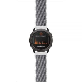 일본 가민 스마트워치 Leiou 編みメタルストラップ Garmin fenix 6/6S/6X Pro/Sapphire/Solar 対